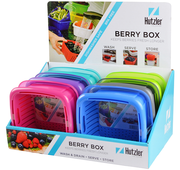 Hutzler Berry Box: Red