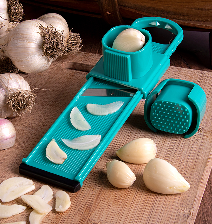 Garlic Slicer - Mini Mandolin – Richard's Kitchen Store